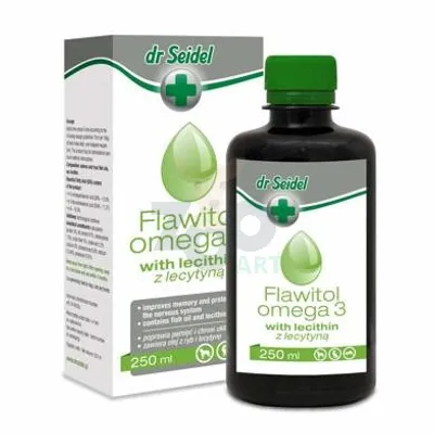 FLAWITOL Omega 3 Preparat z lecytyną 250ml