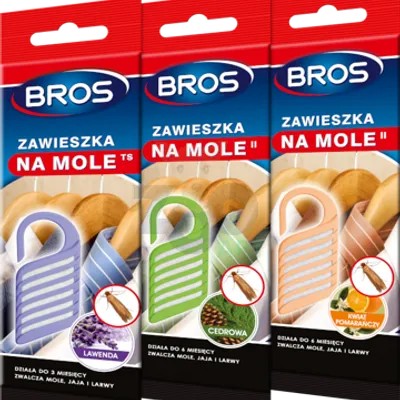 BROS - zawieszka na mole lawendowa