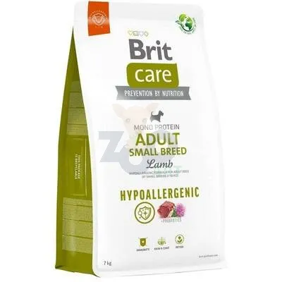 BRIT CARE Dog Hypoallergenic Adult Small Breed Lamb 3kg