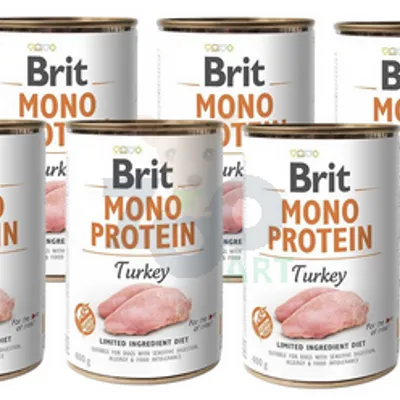 BRIT MONO PROTEIN TURKEY 6x400g