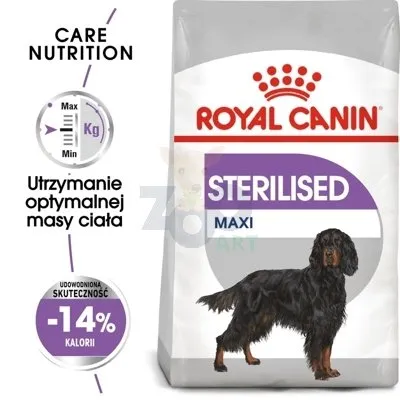 ROYAL CANIN CCN Maxi Sterilised 12kg karma sucha dla psów dorosłych, ras dużych, sterylizowanych