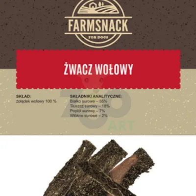 FarmSnack Żwacz wołowy 100g