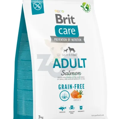 BRIT CARE Grain-free Adult Salmon 3kg