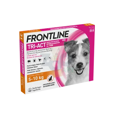 FRONTLINE Tri-Act S 5-10kg (pipeta 3 x 1ml)