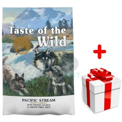 TASTE OF THE WILD Pacific Stream Puppy 5,6kg + niespodzianka dla psa GRATIS!