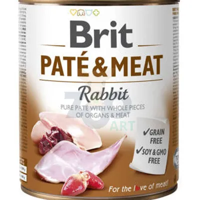 BRIT PATE & MEAT RABBIT 800g