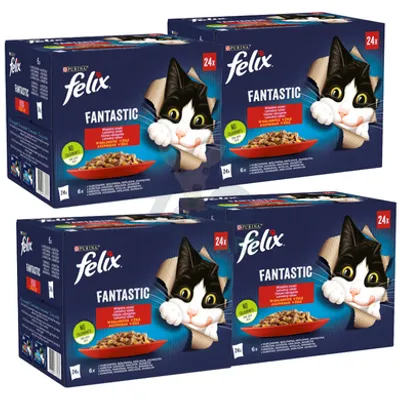 FELIX Fantastic Wiejskie Smaki w galaretce: 96x85g