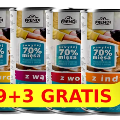 Frendi kawałki w delikatnym sosie Mix smaków 32x1250g