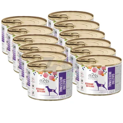 4Vets Dog Gastro Intestinal 12x185g