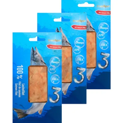 Love4Pet Salmon filet 3x30g filet z łososia