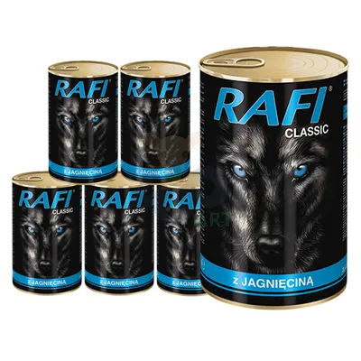 Rafi Classic z Jagnięciną w Sosie 6x1240g