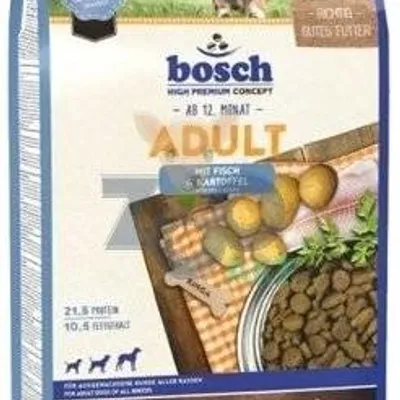 Bosch Adult Fish & Potato, ryba i ziemniak (nowa receptura) 3kg