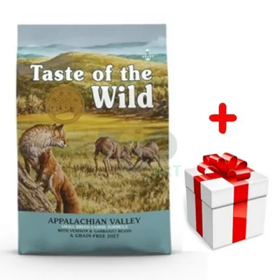 TASTE OF THE WILD Appalachian Valley small breed 5,6kg + niespodzianka dla psa GRATIS!