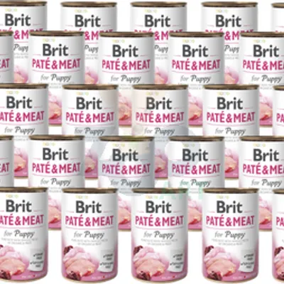 BRIT PATE & MEAT PUPPY 30x400g