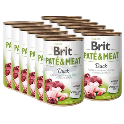 BRIT PATE & MEAT DUCK 12x800g