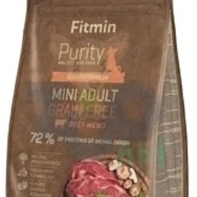 FITMIN Purity Mini Adult Grainfree Beef 4kg