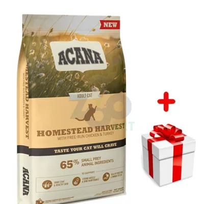 ACANA Homestead Harvest Cat 4,5kg + niespodzianka dla kota GRATIS!