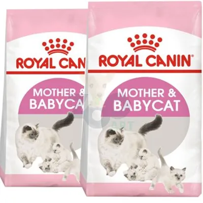 ROYAL CANIN  Mother&Babycat 4kg (2x2kg) karma sucha dla kotek w okresie ciąży, laktacji i kociąt od 1 do 4 miesiąca życia