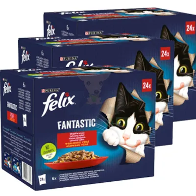 FELIX Fantastic Wiejskie Smaki w galaretce: 72x85g