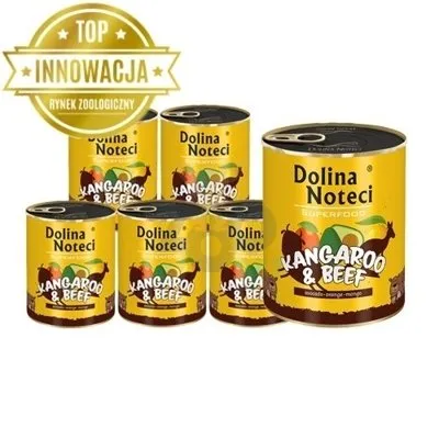 DOLINA NOTECI PREMIUM SUPERFOOD kangur i wołowina 6x800g