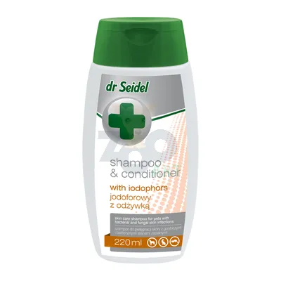 Dr Seidel Szampon jodoforowy z odżywką 220ml