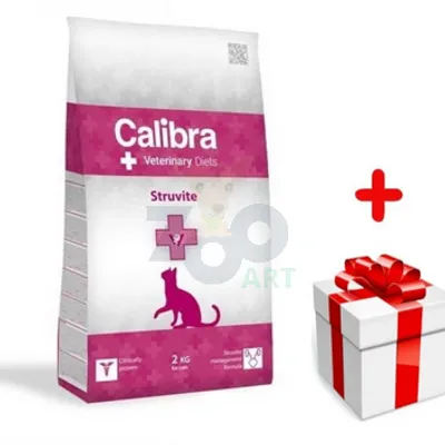 Calibra Veterinary Diets Cat Struvite 2kg + niespodzianka dla kota GRATIS!