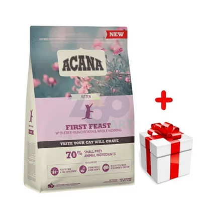 ACANA First Feast Cat 1,8kg + niespodzianka dla kota GRATIS!