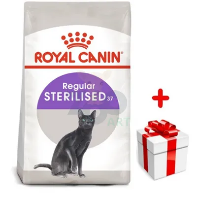 ROYAL CANIN  Sterilised 4kg karma sucha dla kotów dorosłych, sterylizowanych + niespodzianka dla kota GRATIS!