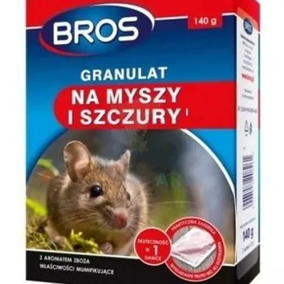 BROS - granulat na myszy i szczury 140g