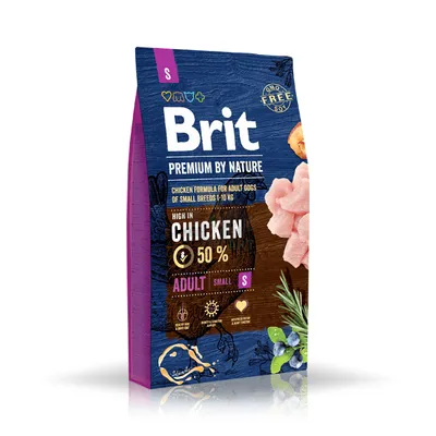 BRIT Premium By Nature Adult S 8kg