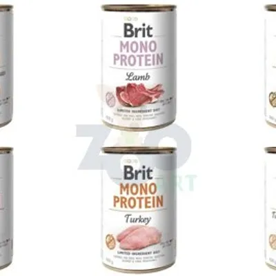 BRIT MONO PROTEIN MIX SMAKÓW 30x400g