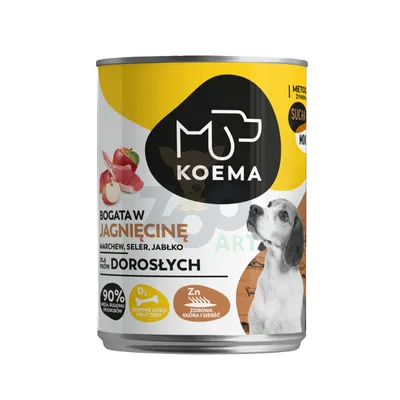 Koema Bogata w jagnięcinę 12x400g