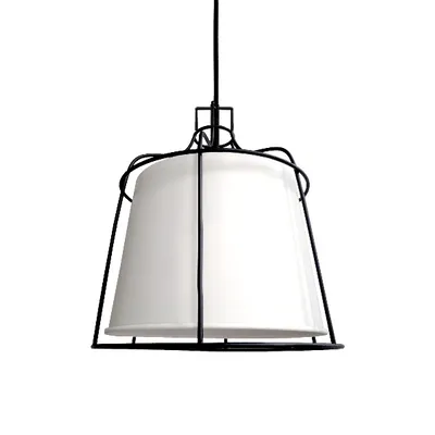 Dritto lampa wisząca mała biała LP-123/1P S WH