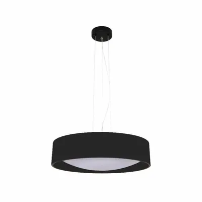 Hudson lampa wisząca czarna LP-043/1P BK