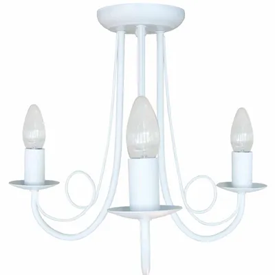 Perła 3 lampa wisząca biała LP-020/3P