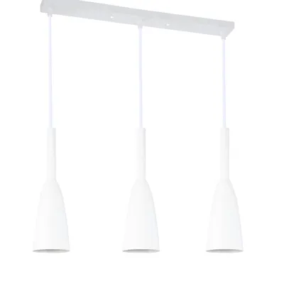 Solin 3 lampa wisząca linia biała LP-181/3L WH