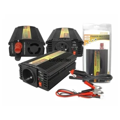 Przetwornica 12V/230V 300W Lextool LX P53 +2xUSB