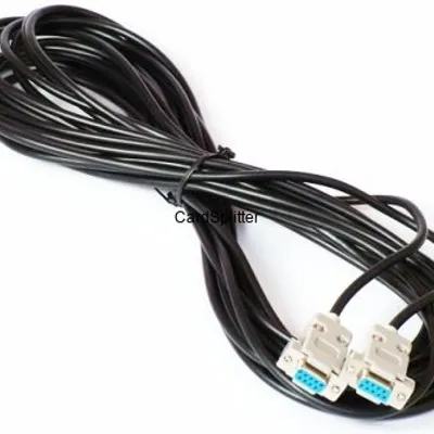 Kabel RS232 9F/9F - Nullmodem 10 metrów