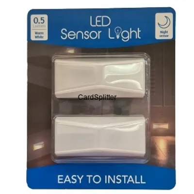 Zestaw 2 lampek z czujnikiem zmierzchu LED SENSOR M334