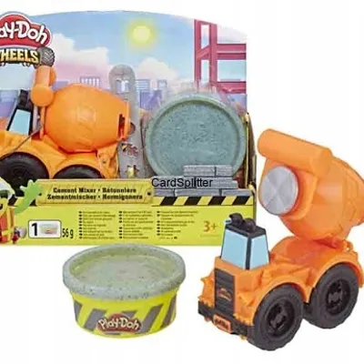 PLAY-DOH CIASTOLINA Wheels Betoniarka Hasbro E4705