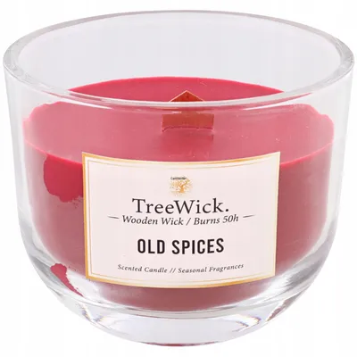 Świeczka świeca zapachowa elegancka SPICES GLAMOUR TreeWick M293