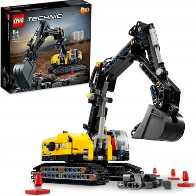 LEGO Technic, Wytrzymała koparka, 42121 NOWOŚĆ XXL