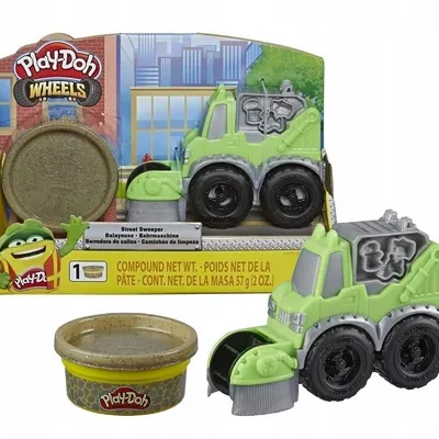 PLAY-DOH CIASTOLINA Wheels Uliczna Zamiatarka 57 g