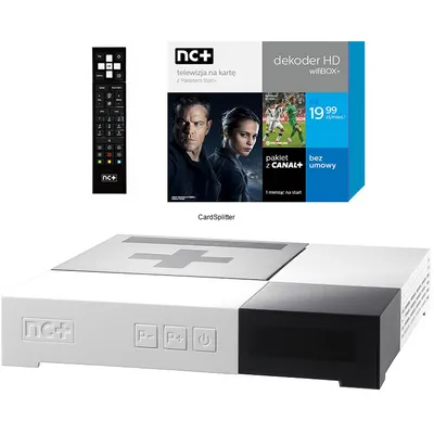 Sagemcom WiFiBOX+ NC+ pakiet Start HD 12 / 24 m + dodatkowe opcje Cayman