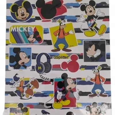 NAKLEJKI ARKUSZ x 2 MICKEY MOUSE OK 50 NAKLEJEK 14