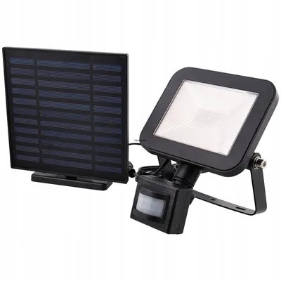 Reflektor solarny LED z czujnikiem ruchu 700 lm