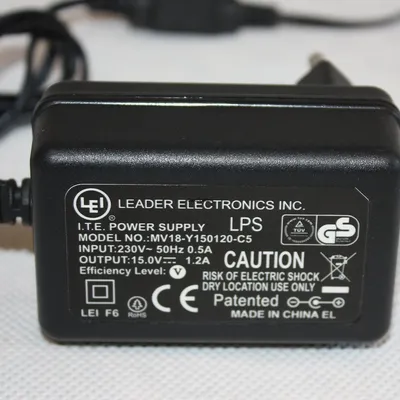 Zasilacz LEADER ELECTRONICS MV18-Y150120-C5 15V-1,2A