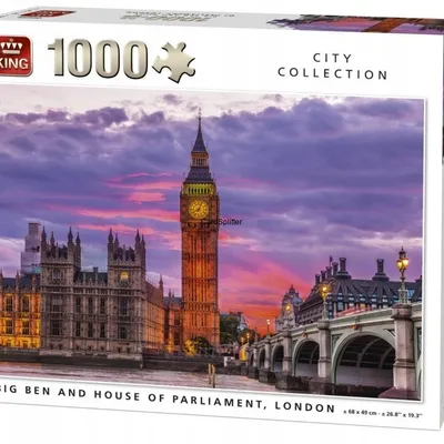 PUZZLE KING BIG BEN LONDON 1000 el 68 x 49 cm 586