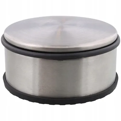 STOPER DO DRZWI ODBOJNIK STAL INOX 11 cm x 5,5cm !