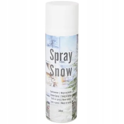 SZTUCZNY ŚNIEG W SPRAYU SPRAY REALISTYCZNY 300ml